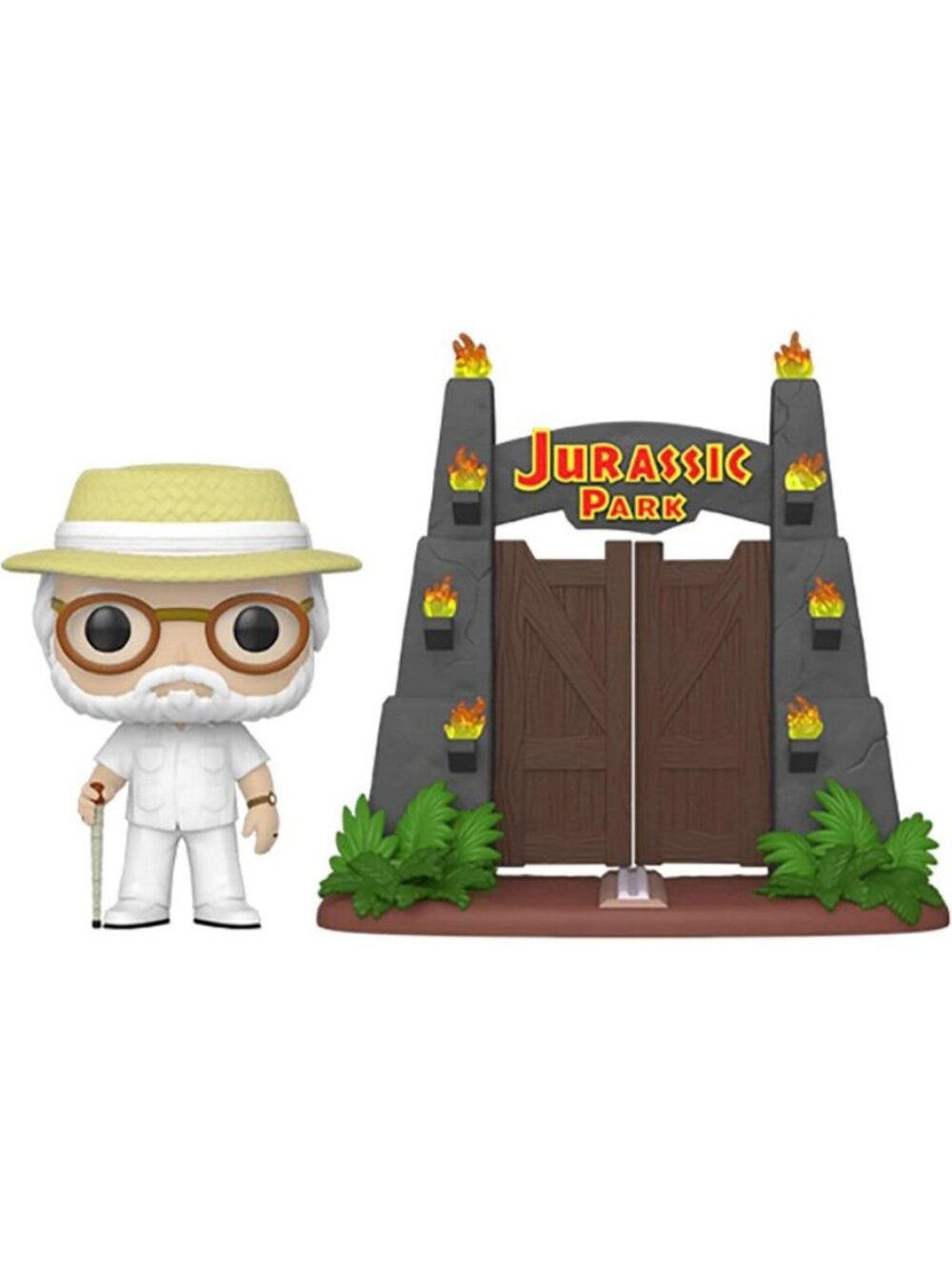 Jurassic Park Vinyl Figure | John Hammond Funko POP | Collectible Toy with Gates
